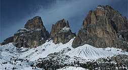 Huts in the Dolomites